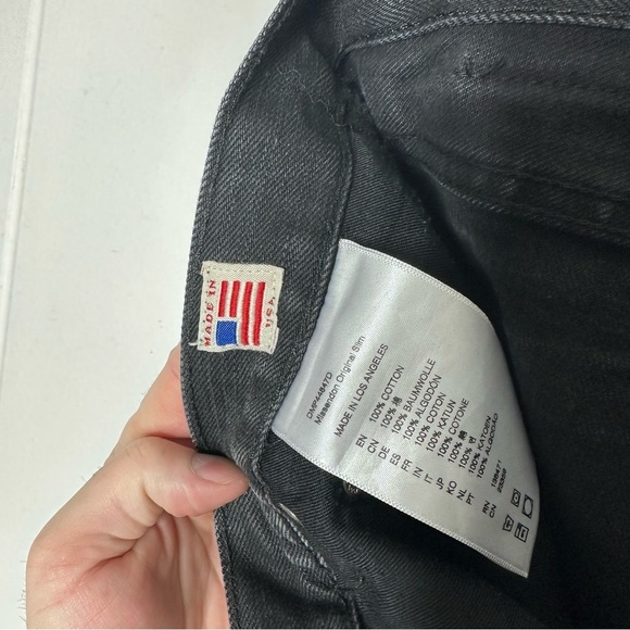 Deus Ex Machina Missendon Slim Fit Button Fly Jeans - Picture 4 of 10